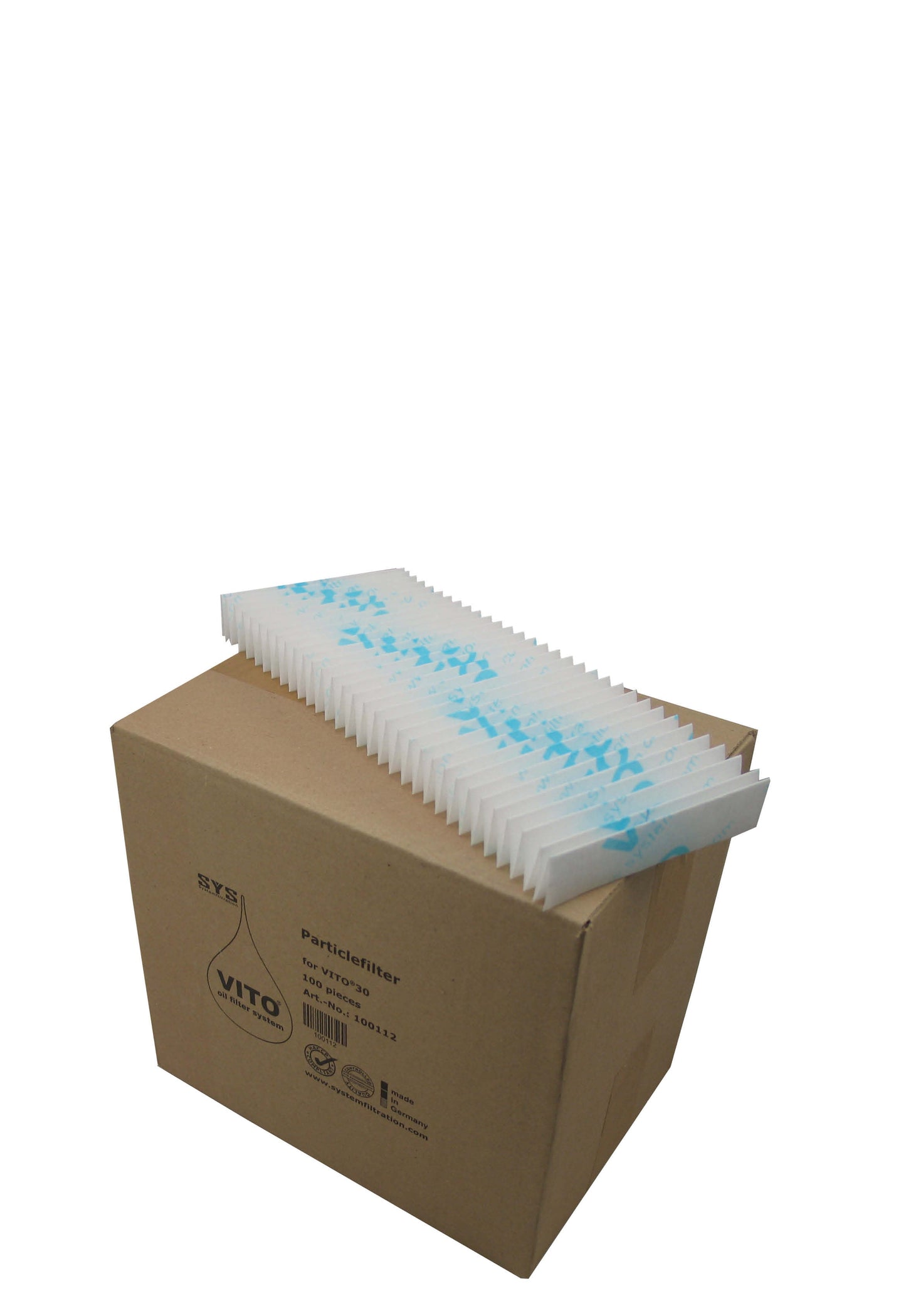 Partikelfilter VITO 30 - 100 Stk.